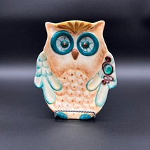 American Atelier Hand Painted Owl Ceramic Dish - £10.70 GBP