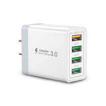 Usb Wall Charger, 40W 4-Port Fast Charger Block, Multiport Usb Cube Power Adapte - £20.41 GBP