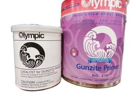 Olympic Gunzite Primer No. 216 1 Gal And Olympic Catalyst 1 Qt 292kb - $102.99