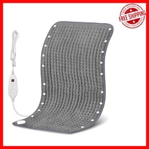 Ultra-Soft Electric Heating Pad for Back Pain Relief - Washable &amp; Fast H... - $1,011.50 MXN