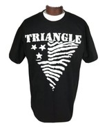 Vintage Rock Band T Shirt Triangle Raw Feed 1994 Black Short Sleeve Mens... - €16,23 EUR