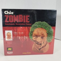 Zombie Chia Pet Horror Handmade Decorative Planter Gothic Dead Walker Brand New - £15.03 GBP