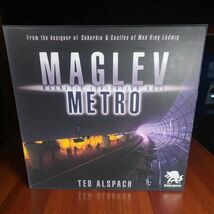 Maglev Metro Board Game - Bezier Games - Ted Alspach - Open Box, Complete - $34.91