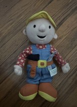 Bob the Builder Plush 10” Toy 2001 Hasbro Playskool Doll - £9.53 GBP
