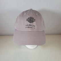 Harley-Davidson Hat Museum Gray Strapback  Milwaukee Souvenir - £11.15 GBP