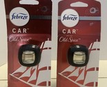 2 Febreze Car Vent Clip Air Fresheners Old Spice 9005894 - £11.40 GBP