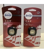 2 Febreze Car Vent Clip Air Fresheners Old Spice 9005894 - £11.58 GBP