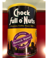 CHOCK FULL OF NUTS FRENCH ROAST GROUND COFFEE 10.3OZ - £9.89 GBP