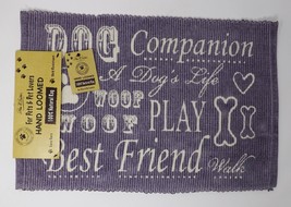 P.B. Paws &amp; Co. Hand Loomed Pet Rug - £9.13 GBP