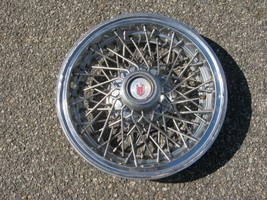 One 1981 to 1987 Chevy Monte Carlo 14 inch wire spoke hubcap wheel cover... - $27.70