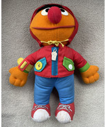 Vintage 1989 Dress Me Up ERNIE Plush Doll Playskool Sesame Street 13” - £10.33 GBP