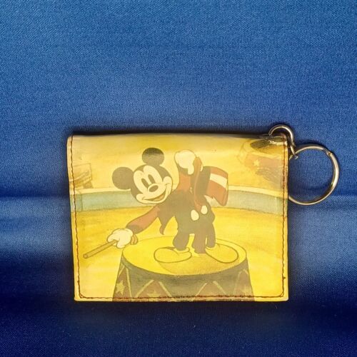 Primary image for VINTAGE WALT DISNEY MICKEY MOUSE WALLET CHANGE PURSE
