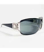 Chanel 4164-B Black/Silver Swarovski Crystals CC Logo Camellia Motif Sun... - $328.24 CAD