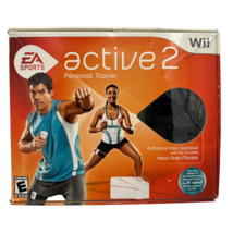 Wii Active 2 Personal Trainer Game Nintendo EA Sports Complete Minus Resist Band - £16.41 GBP