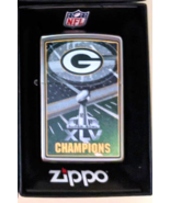 Limited Production NFL Green Bay Packers Superbowl XLV Zippo Lighter - €32,67 EUR