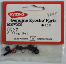 Vintage KYOSHO BSW33 O Ring Set RC Radio Controlled Part NEW - $9.99