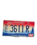 2000 Scenic Idaho License Plate Canyon County Famous 2C 3611R Trailer Tag - $20.00