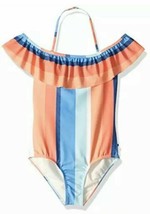 NWT Girl’s Lucky Brand Big One-Piece Swimsuit, Lake Open, MultiColor Size M - £15.65 GBP