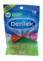 Dental Floss DenTek Easy Brush Cleaners 16 Count - $70.37 MXN