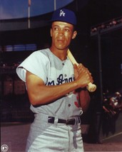 Maury Wills 8X10 Photo Los Angeles Dodgers La Baseball Picture Mlb Color - £3.87 GBP