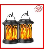 Stylish 2-Pack Solar Hanging Lanterns - Waterproof Outdoor Ambiance Lights - $70.23 CAD
