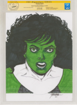 CGC SS George Perez Original Marvel Comics Disney+ Signed Art Sketch ~ She Hulk - £482.29 GBP