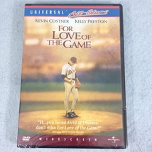 For Love of The Game - 1999 - Kevin Costner - DVD - Factory Sealed - New. - £6.27 GBP