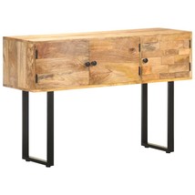 Sideboard 116x35x75 cm Solid Mango Wood - £151.49 GBP
