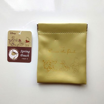 NWT Disney WINNIE THE POOH Spring Snap Pouch Bag, Yellow, Free US Shipping! - $9.50