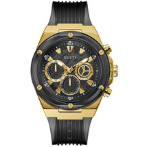 Guess Men&#39;s Classic Black Dial Watch - GW0425G1 - £88.05 GBP