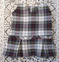 Bitty Baby Sized Black &amp; White Plaid Jumper - £10.07 GBP