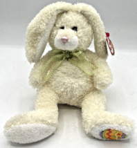 2005 Ty Beanie Baby &quot;Hoppily&quot; Retired Bunny Rabbit BB10 - £10.35 GBP