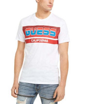 Guess Mens T-Shirt Graphic Tee Chest-Logo Ski, Size XL - £29.81 GBP