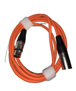 SAXLX-6 - ￼ Orange 6 Foot XLR Patch Cable PA DJ Audio Cord - $10.75 CAD