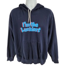 Uniqlo x Verdy I&#39;m The Luckiest Men&#39;s Blue Hoodie Size L - $49.45