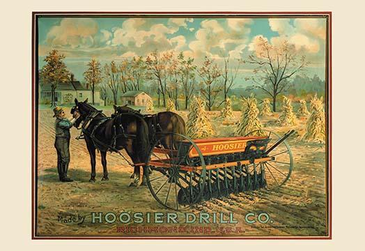 Hoosier Drill Company of Richmond, Indiana 20 x 30 Poster - $25.98