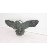 3D Spread Wings Eagle Pewter Belt Buckle; By Indiana Metal Craft USA 1979 - $24.26 CAD