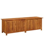Storage Box Oiled solid acacia wood 68.9 in x 19.7 in x 22.8 in - $4,013.42 MXN