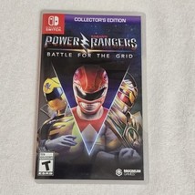 POWER RANGERS Battle for the Grid Nintendo Switch - Game TESTED NO MANUAL - $236.97 MXN