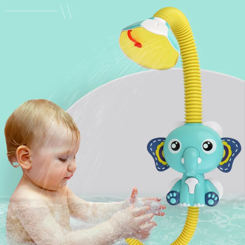Play New Bath Play Baby Water Game Elephant Model Faucet Shower Electric Water S - £49.41 GBP