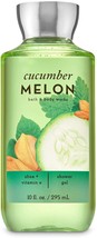 Bath &amp; Body Works Cucumber Melon Shower Gel, 10 Ounce, Blue - £20.77 GBP