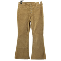 American Eagle Super High Rise Flare Corduroy Pants Womans Button Fly 12... - £29.05 GBP
