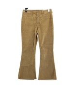 American Eagle Super High Rise Flare Corduroy Pants Womans Button Fly 12... - £29.05 GBP