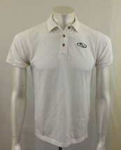 RM Classic Cars Womens White Port Authority Short Sleeve Pique Polo Shirt Size S - £6.99 GBP