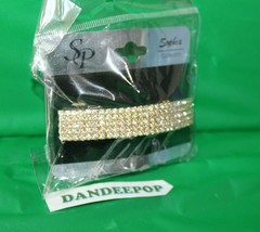 Sophia Collection Rhinestone Embellished Hair Clip Bridal Prom Party Accessory - £10.10 GBP