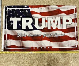 Donald Trump Flag Free Shipping Trump Usa Flag Make America Great Army Usa 3x5&#39; - £14.24 GBP