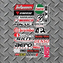 20 Racing Decals Stickers Drag Race NHRA Nascar - Series 2 - $8.95