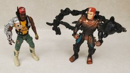 1990s Kenner Aliens Space Marine Atax &amp; Sergeant Apone Lot of 2 Loose Figures - £14.64 GBP