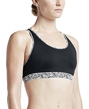 Nike Womens Pro Fierce Dri Fit Compression Sports Bra,Black/White Size-X-Small - $54.00