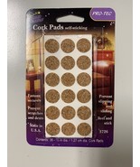 Magic Mounts Strong Self Sticking Adhesive Cork Pads - 36 Pieces - $18.81